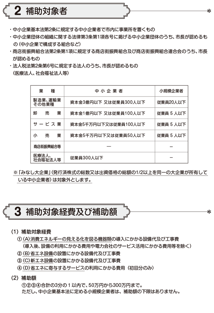 北九州市次世代エネルギー設備導入促進事業