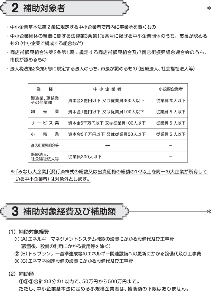 北九州市次世代エネルギー設備導入促進事業